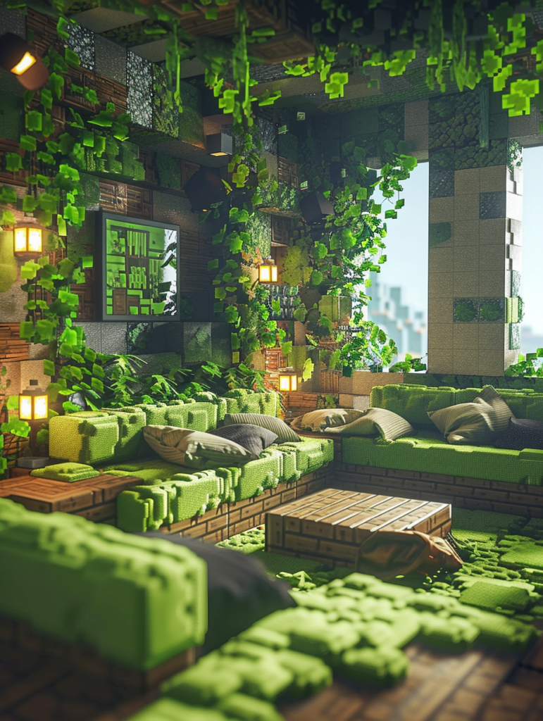 38 Minecraft-Inspired Interior Ideas