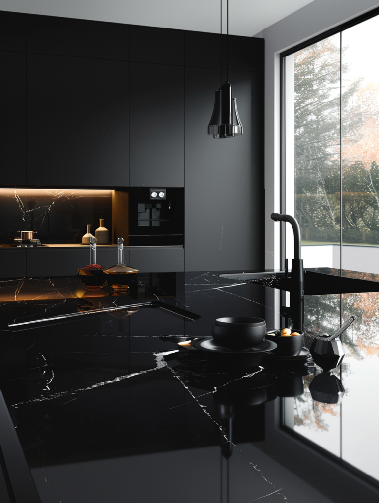 Discover 47 Black Modern Kitchen Designs