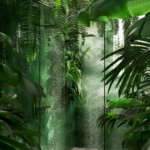 54 Jungle-Inspired Shower Designs: Turning Your Bathroom into a Tropical Oasis