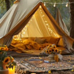 9 Glamping Designs Inspired By Sunflowers