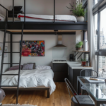 How to Design a Minimalist Apartment with Loft Bed?