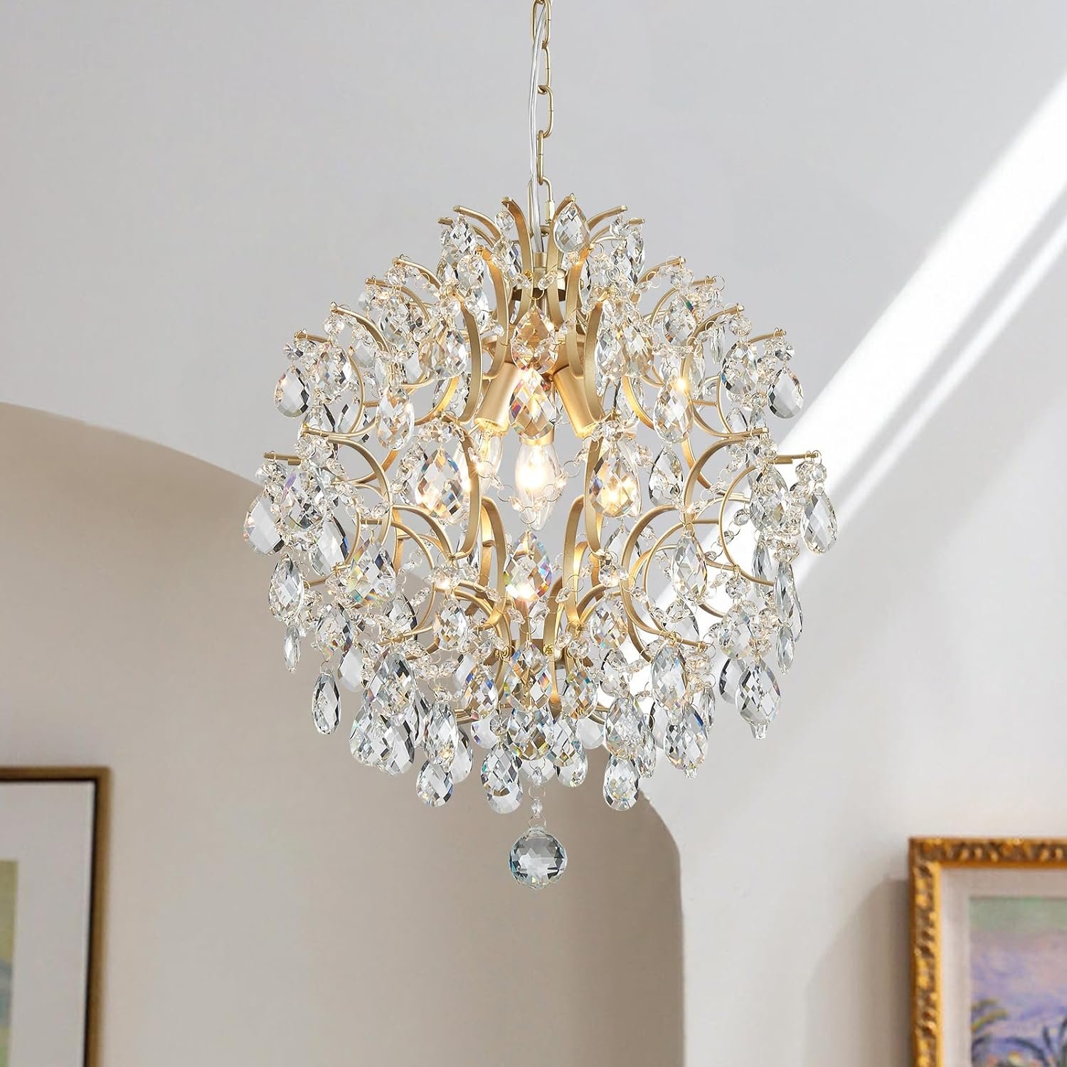 Bestier Modern Gold Pendant Chandelier