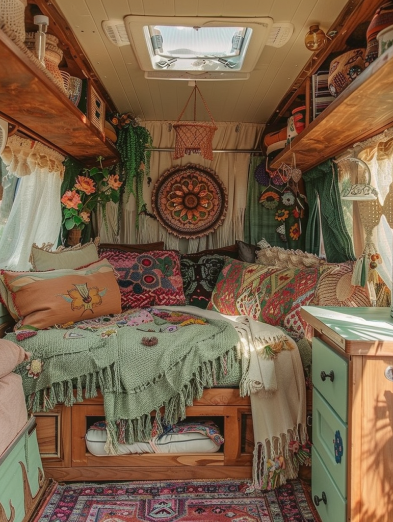 53 Boho Design Ideas for Perfect Camper Renovation