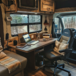 47 Remote Working RV Setup Inspo