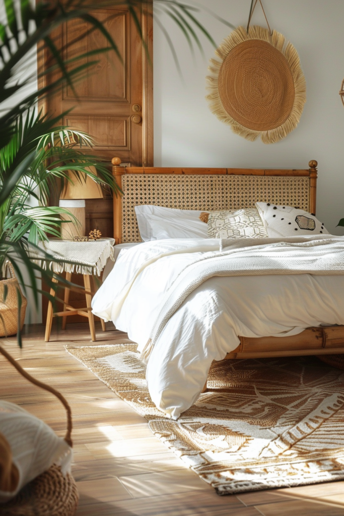 65 Gorgeous Mid Century Boho Bedrooms