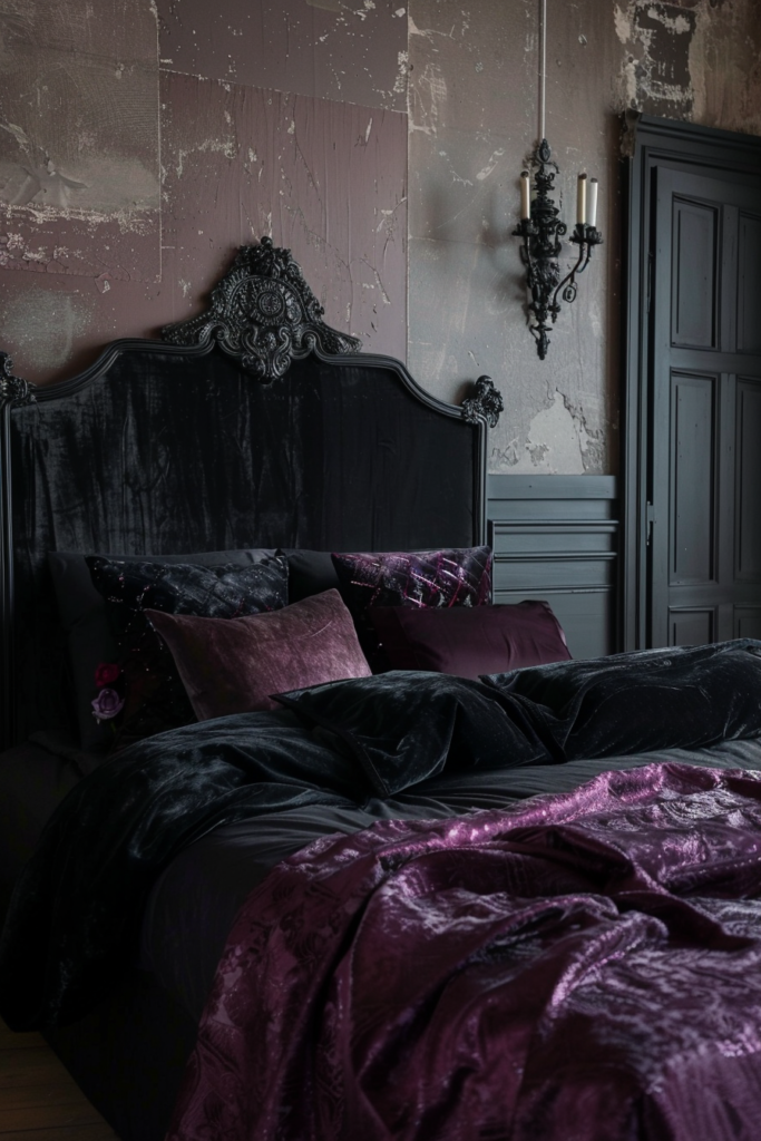 15 Bold and Mysterious Dark Feminine Bedroom Ideas