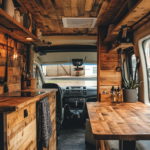 29+ Rustic-Industrial Camper Van Conversions: Blending Nature with Urban Edge