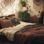 47+ Boho Whismical Bedrooms with Fairy Lights