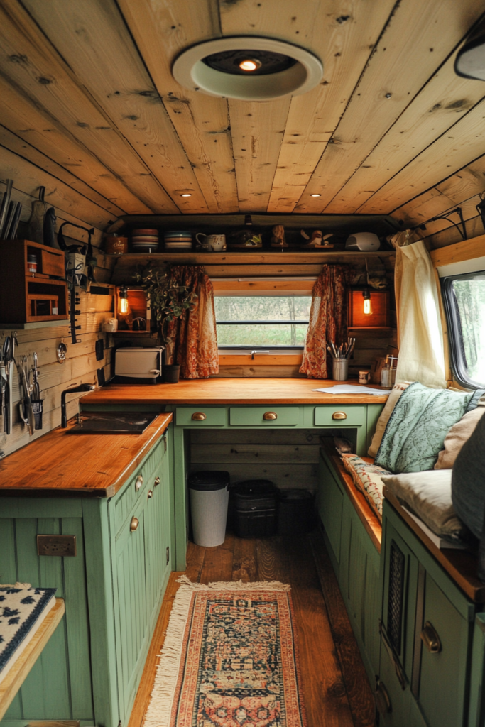 42 Digital Nomad Camper Van Conversion Ideas