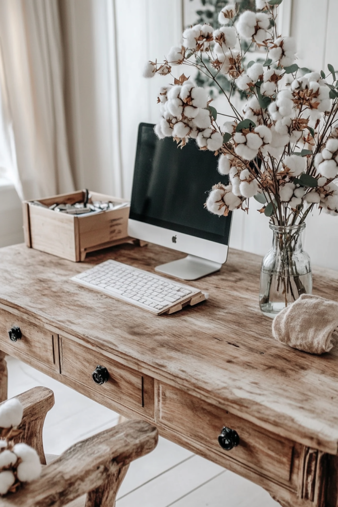 40+ Modern Farmhouse Remote Work Setups: Balancing Productivity and Comfort