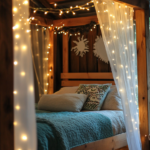 47+ Boho Whismical Bedrooms with Fairy Lights