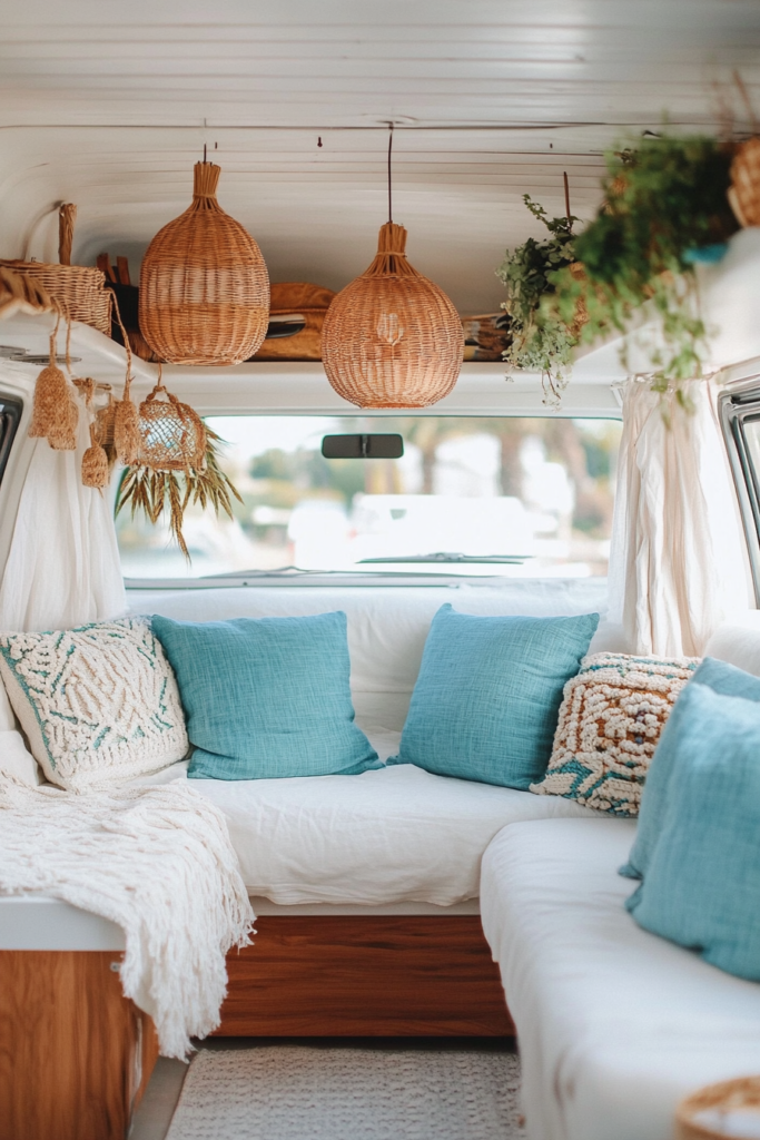 65 Boho Coastal Hippie Camper Vans