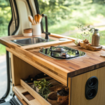 54 Space-Saving Camper Van Kitchen Layouts