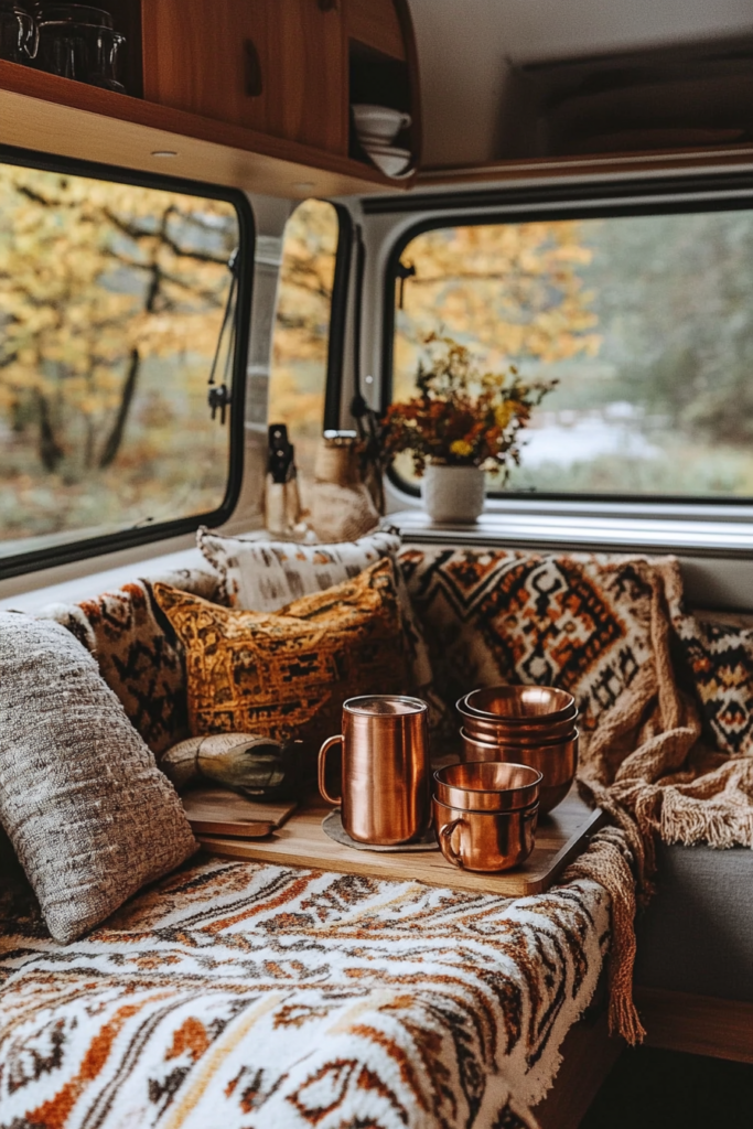 40 Cozy Fall RV Interior Ideas: Warmth and Style for Autumn Travels