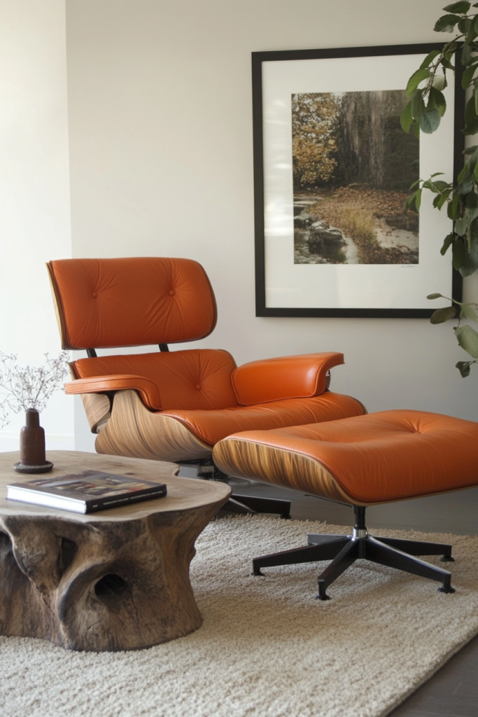 39 Mid-Century Modern Fall Living Room Decor: Retro Autumn Sophistication