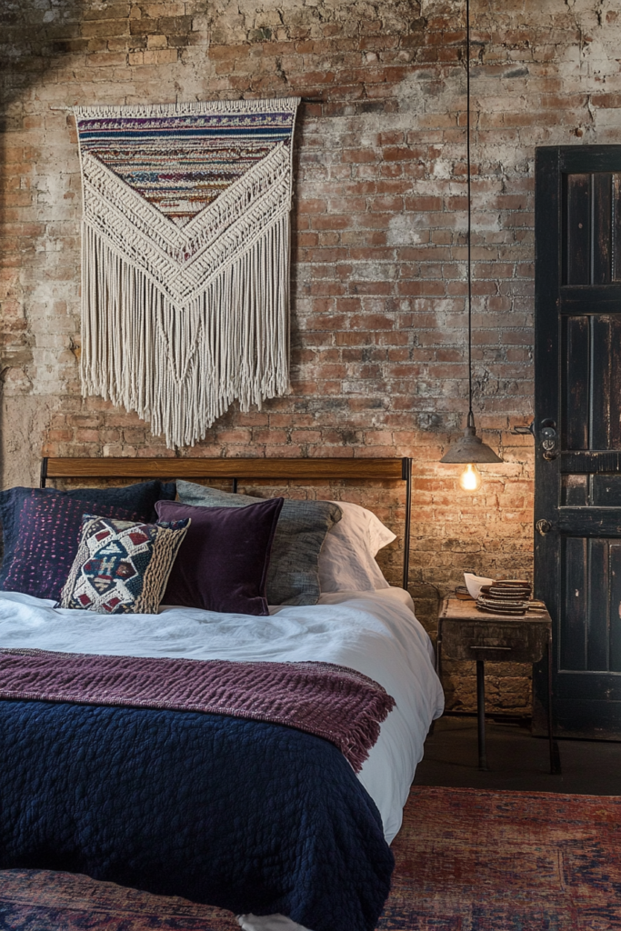 28 Boho-Industrial Bedroom Designs: Free Spirit Meets Urban Edge