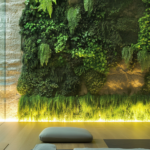 23 Vertical Gardening Ideas for Yoga Studio Walls