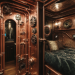 13 Steampunk Tiny House Interiors: Victorian Sci-Fi in Small Spaces