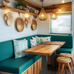 15 Boho-Coastal RV Living Room Makeovers: Beach Vibes on Wheels