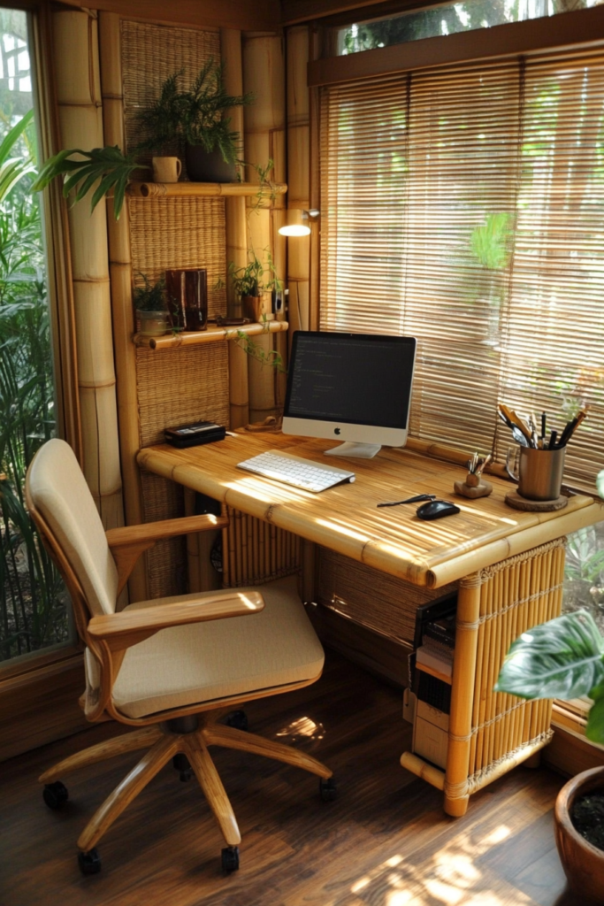 67 Japandi Home Office Nooks: Zen Productivity in Small Spaces