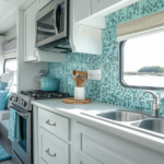 14 Coastal Grandmother Kitchen Ideas for Campers: Timeless Charm on the Go