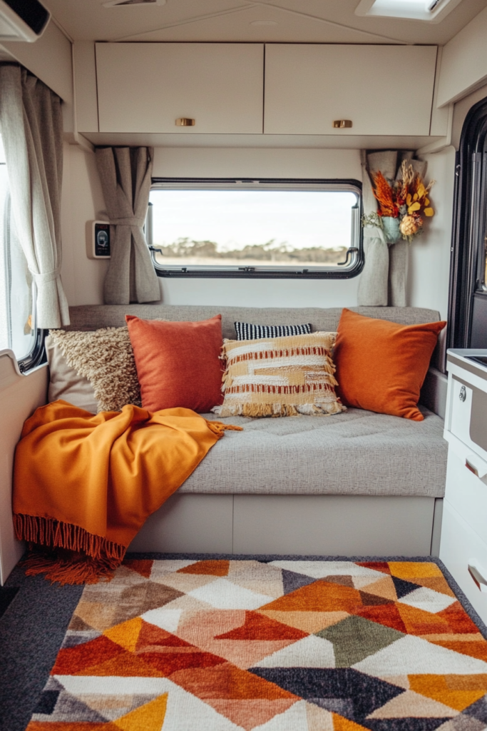 44 Bauhaus-Inspired Fall RV Designs: Functional Autumn Beauty on Wheels