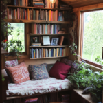 53 Boho Tiny House Library Ideas