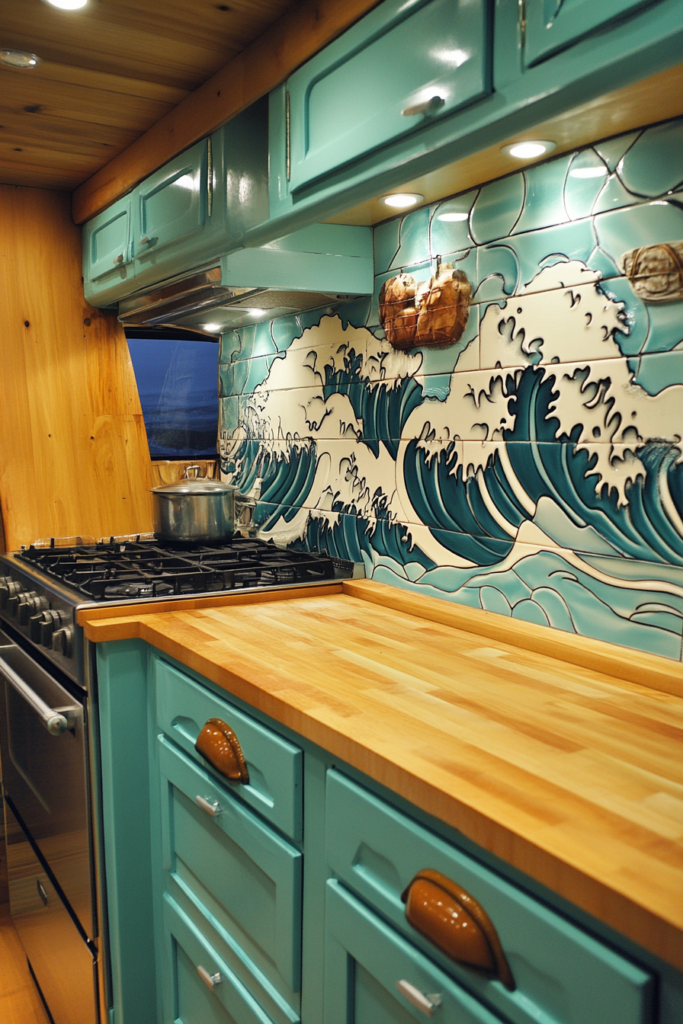 55 Vintage Surf Van Kitchen Ideas