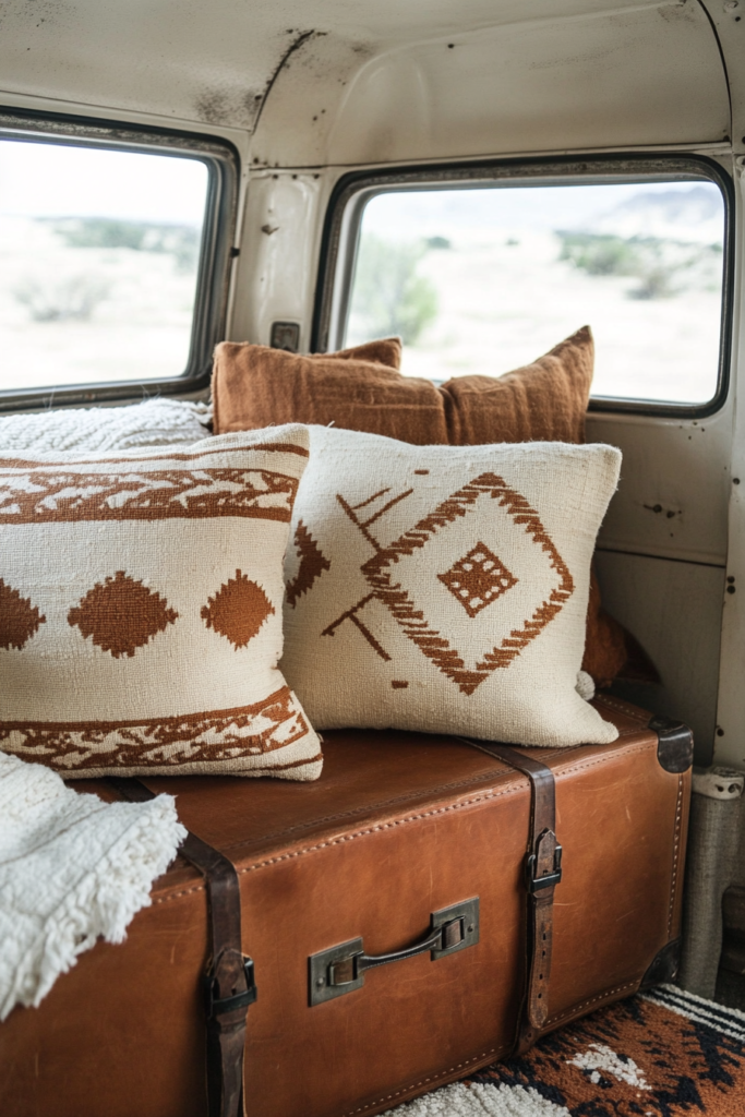 65 Desert Boho Van Bedroom Ideas