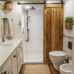 66 Modern Farmhouse RV Bath Designs