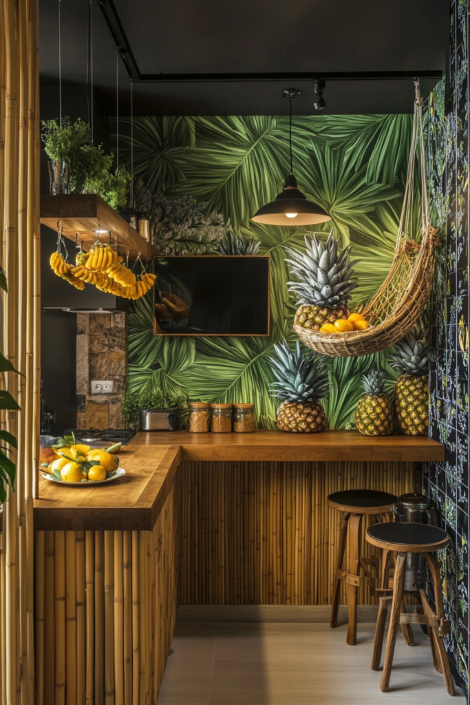 65 Tropical Kitchen Inspirations