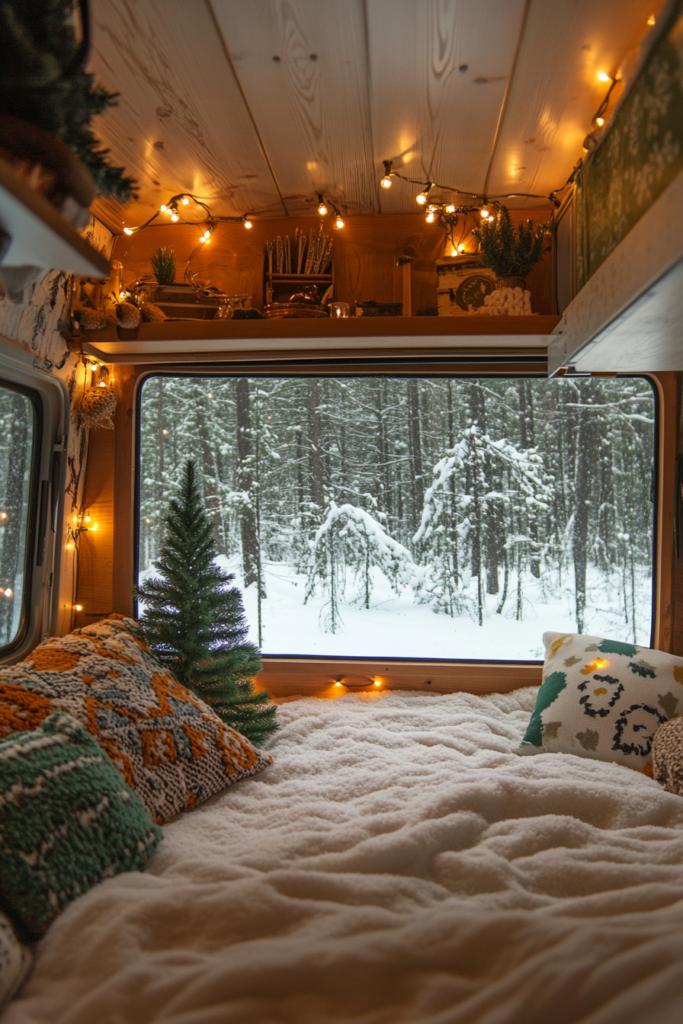 52 Snowy Cabin Van Christmas Ideas