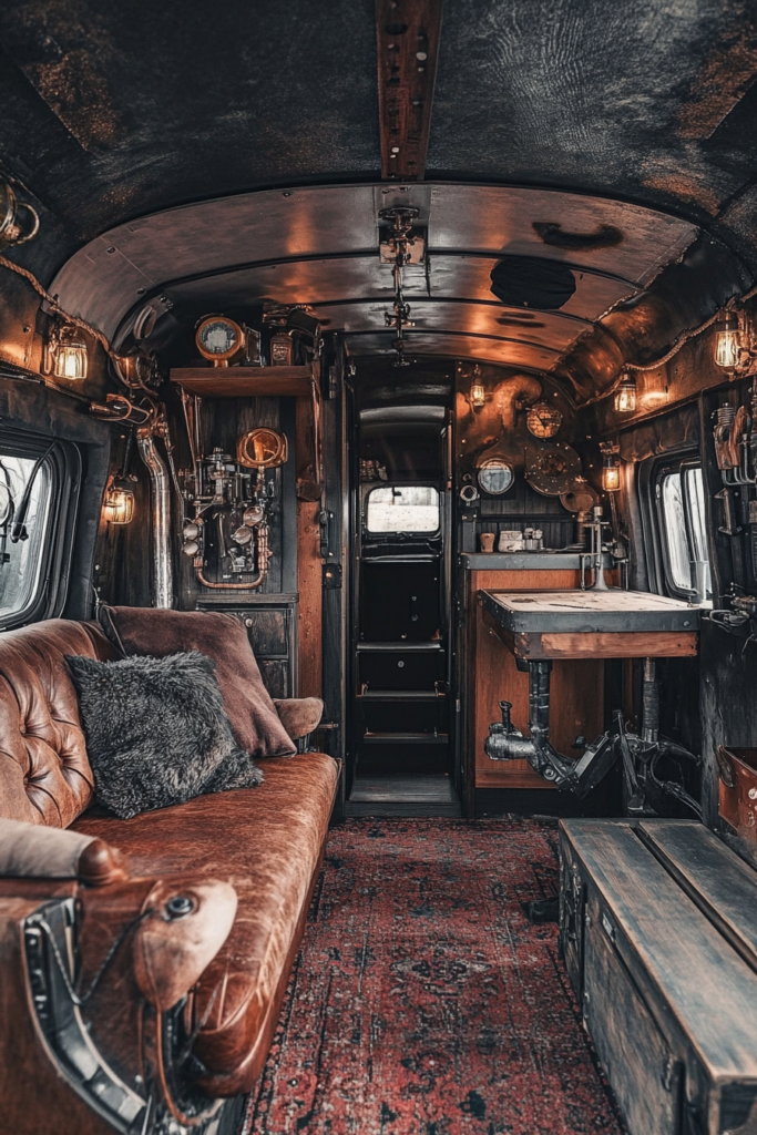 61 Moody Industrial Van Build Ideas