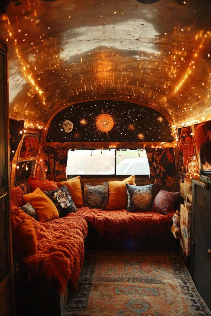 51 Moody Bohemian Van Lounge Designs