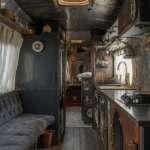 61 Moody Industrial Van Build Ideas