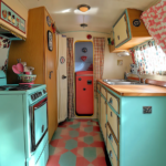 57 Mid-Century Teak Van Kitchen Tips