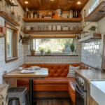 55 Retro Diner Tiny Kitchen Designs