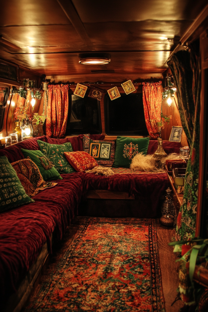 51 Moody Bohemian Van Lounge Designs