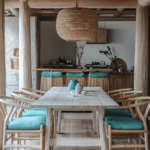 42 Japandi-Coastal Dining Room Concepts: Zen Beach Vibes for Gathering Spaces