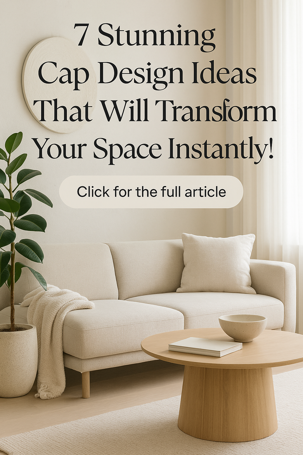 7 Stunning Cap Design Ideas That Will Transform Your Space Instantly ...