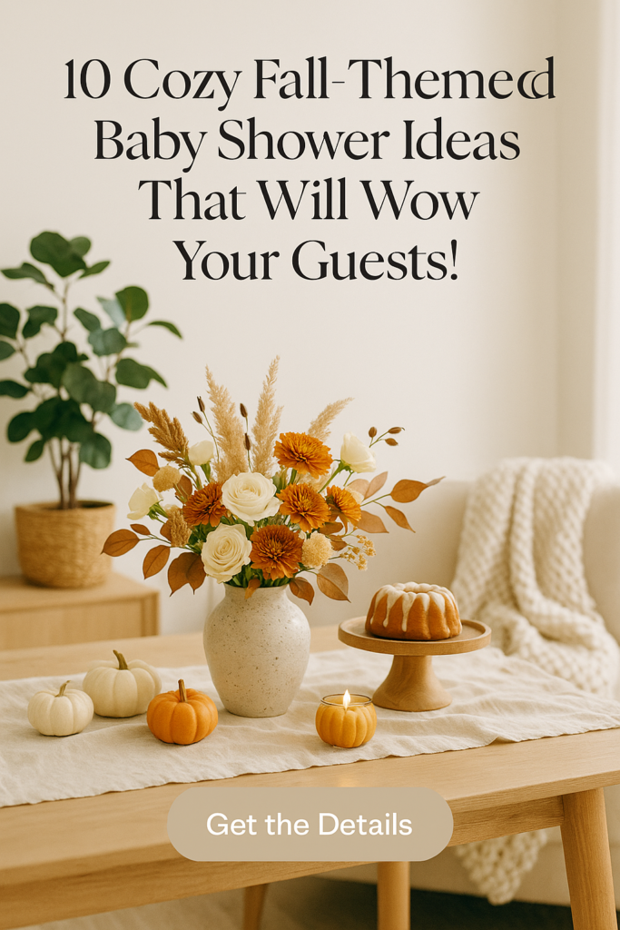 10 Cozy Fall-Themed Baby Shower Ideas That Will Wow Your Guests!