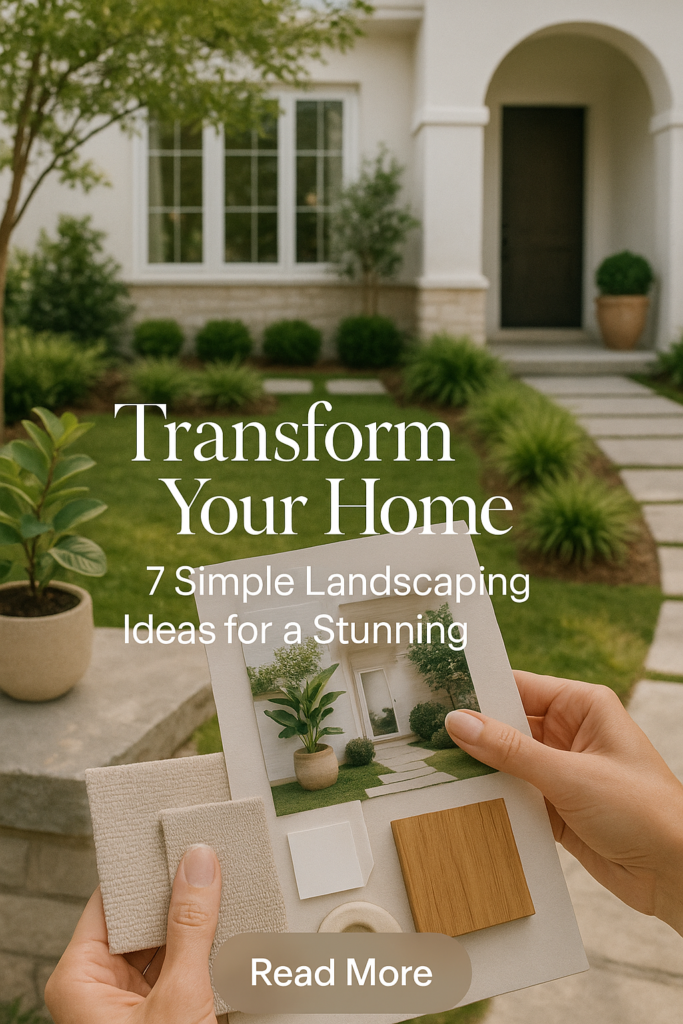 Transform Your Home: 7 Simple Landscaping Ideas for a Stunning Front Yard