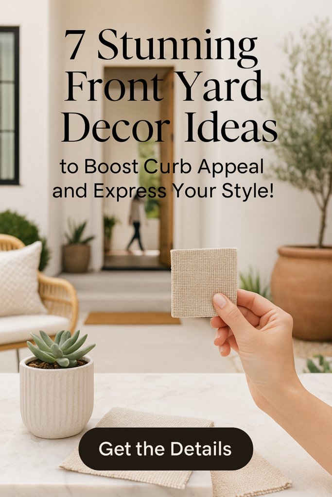 7 Stunning Front Yard Decor Ideas to Boost Curb Appeal and Express Your Style!