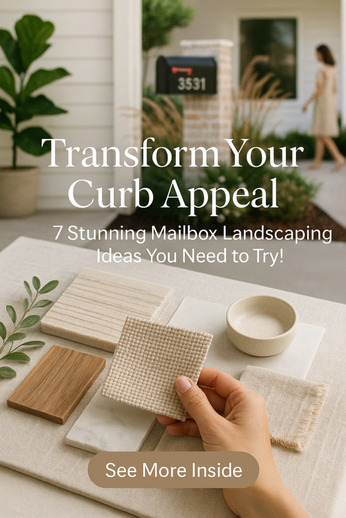 Transform Your Curb Appeal: 7 Stunning Mailbox Landscaping Ideas You Need to Try!