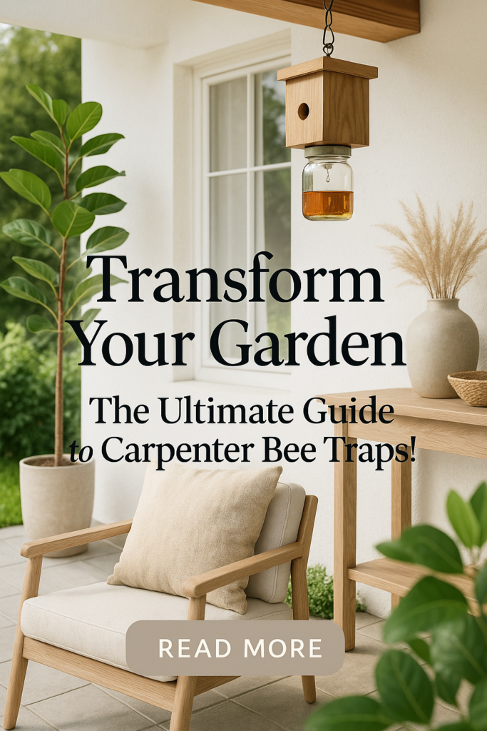 Transform Your Garden: The Ultimate Guide to Carpenter Bee Traps!