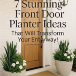 7 Stunning Front Door Planter Ideas That Will Transform Your Entryway!