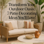 Transform Your Outdoor Oasis: 7 Patio Decorating Ideas You’ll Love!