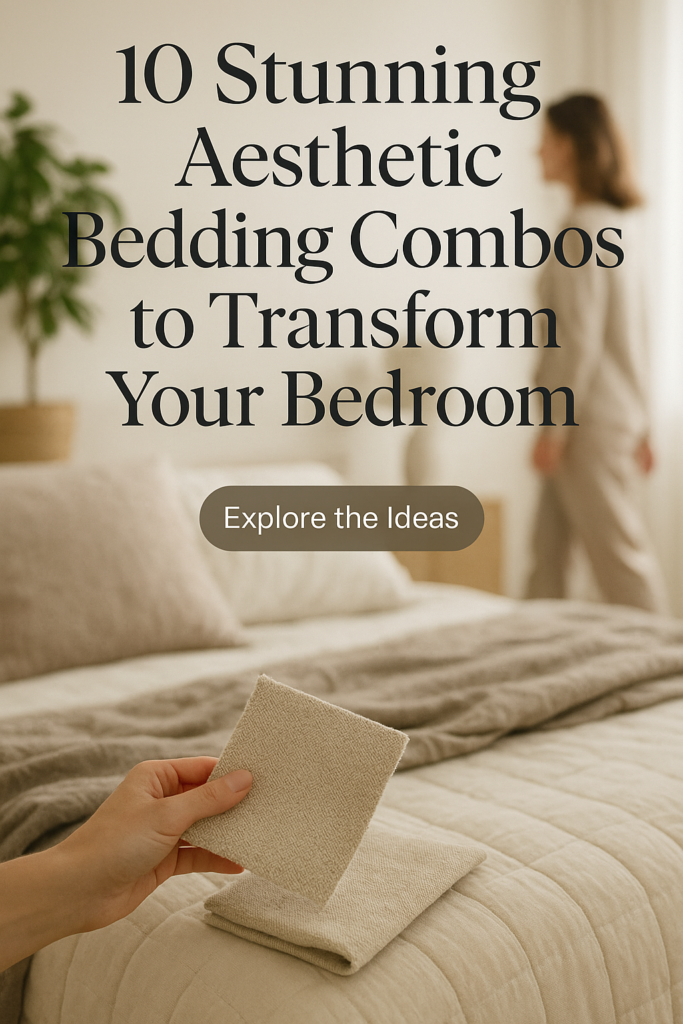 10 Stunning Aesthetic Bedding Combos to Transform Your Bedroom