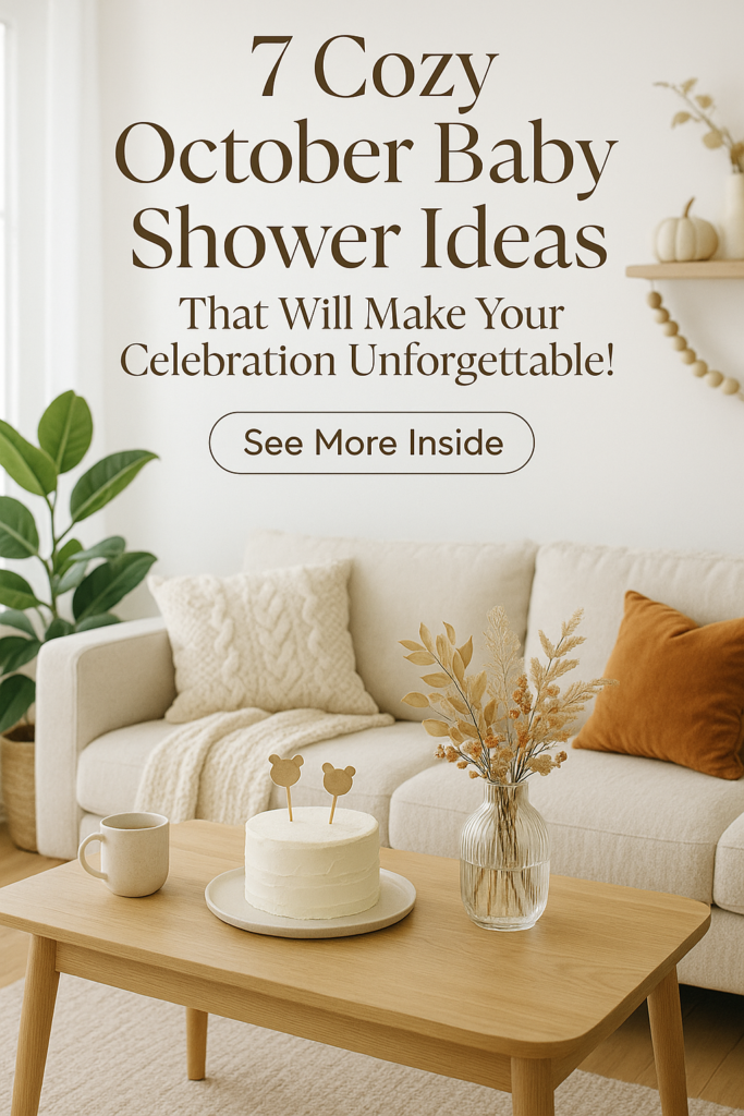 7 Cozy October Baby Shower Ideas That Will Make Your Celebration Unforgettable!