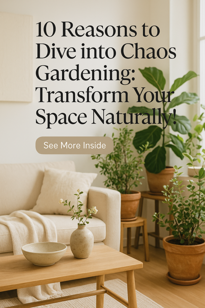 10 Reasons to Dive into Chaos Gardening: Transform Your Space Naturally!